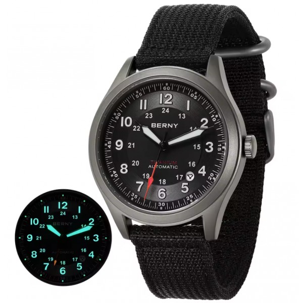 Men's Field Watches Date Sapphire Super Luminous Sports