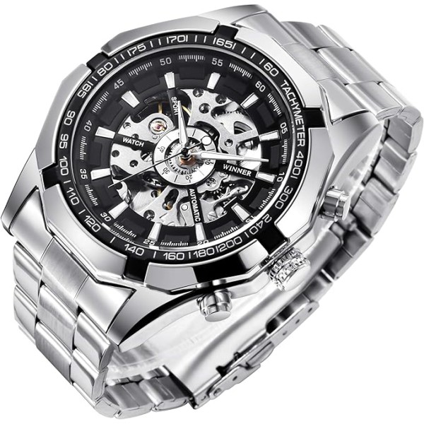 Luxury X Dial Steampunk Wrist Watch