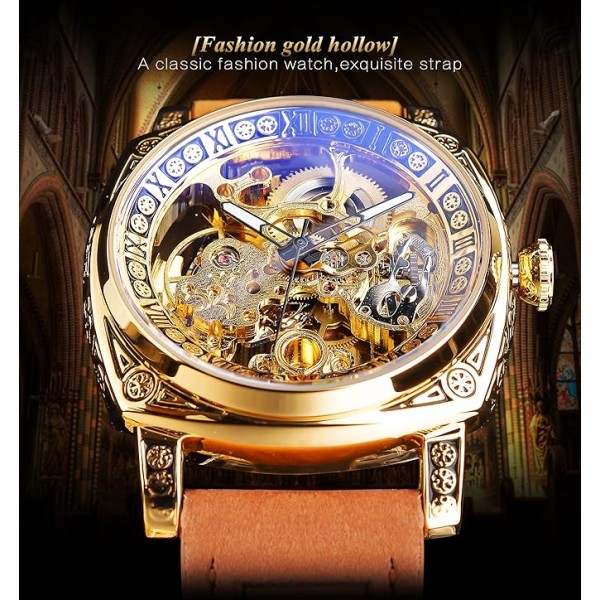 Luxury Retro Mechanical Watch for Men